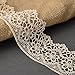 Ivory Vintage Guipure Venise Lace Cluny Lace Trim, 2-1/8 Inch by 1 Yard, STEP-3819