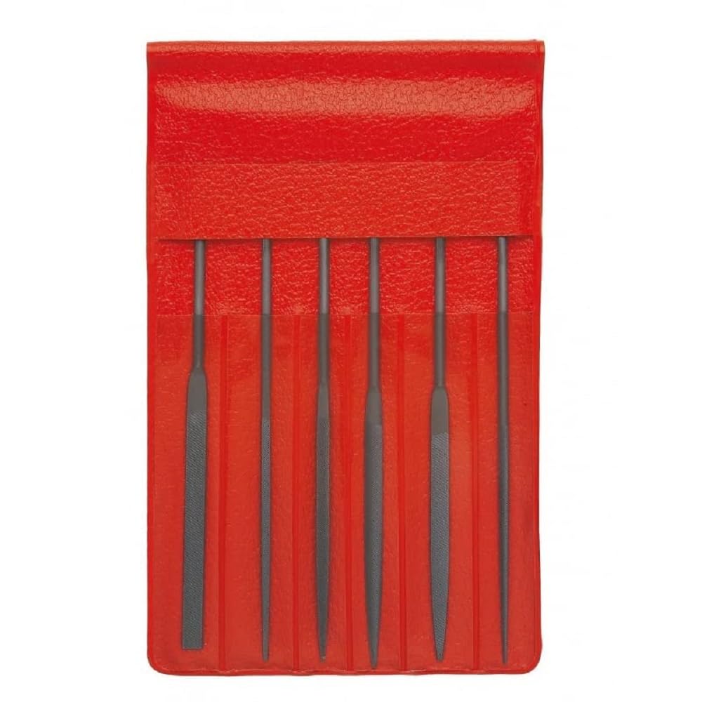 FACOM Precision Needle File Assortment T2, 140 mm Long, 6 Pieces, 1 Piece, AS.6L140T2A