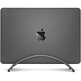 Twelve South BookArc for MacBook | Space-Saving Vertical Desktop Stand for Apple notebooks (Space Grey)*Newest Version*