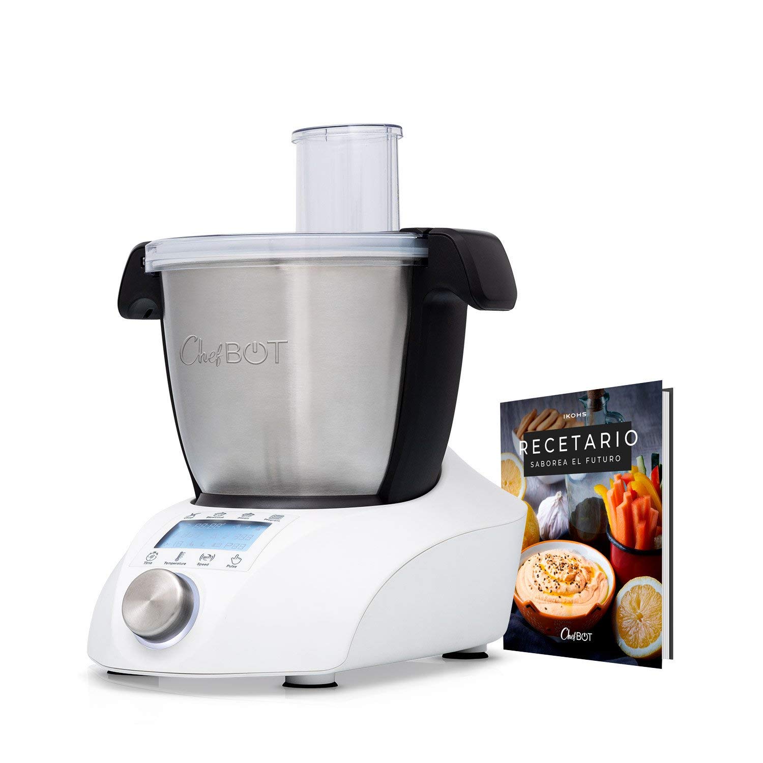 CREATE-CHEFBOT-COMPACT-Robot-de-Cocina-Multifuncion-Compacto-Cocina-al-Vapor-23-Funciones-10-Velocidades-con-Turbo