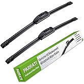 OEM QUALITY 13" + 13" PARRATI Premium All-Season Windshield Wiper Blades (Set of 2)