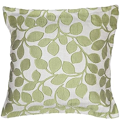 Amazon Com Sure Fit Lachute 20x20 Pillow Cover Green Home Kitchen