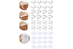 Protectors for Corners and Electric Plugs for Babies Baby Proofing Edge Guards and Plugs Child Safety Corner Guards Table, Be