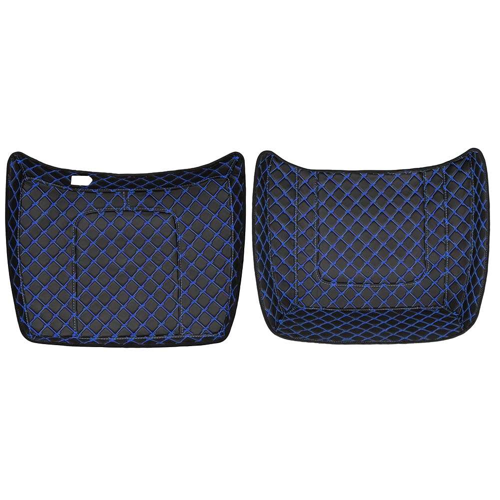 Photo 1 of Mocardine Motorcycle Tour Pack Liner - Chopped Tour Pack Liners - Blue Stitching - Ideal for Harley 2014-2023