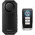 Wsdcam 113dB Bike Alarm Wireless Vibration Motion Sensor Waterproof Motorcycle Alarm with Remote