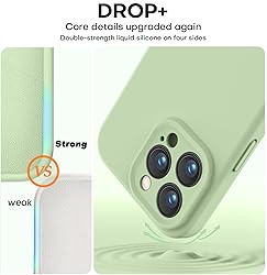 Vooii Compatible with iPhone 15 Pro Case, Upgrade