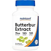 Nutricost Butterbur Extract Capsules (75mg) 120 Capsules, Gluten-Free | Vegetarian Friendly, GMO-Free