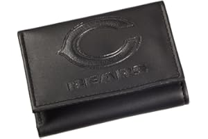 Team Sports America NFL Tri-Fold Wallet, Black