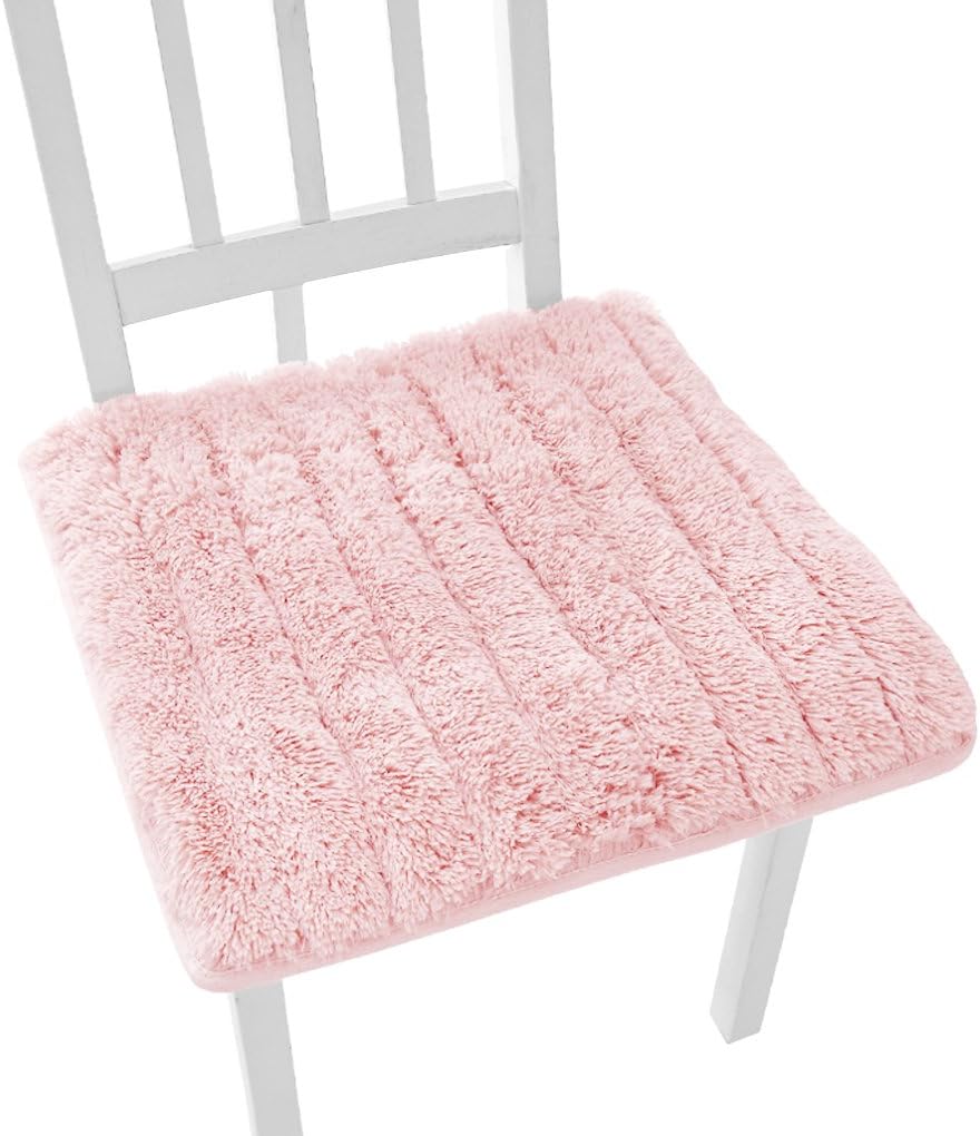 Chair Cushion Desk Seat Cushion Thickening Chair Cushions Relax Waist Backrest Seat Cushion Pad Winter Warm Lumbar Back Support Nonslip Pain Relief Back Rest Lumbar Cushion for Office Dinning Chair