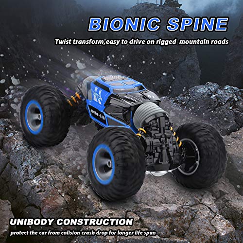 XIXOV Remote Control Car, Kids Toys Off Road Transform Racing Car 2.4Ghz 4WD Electric Motors Vehicles Buggy Hobby Car Outdoor for Adults - Thumbnail 2