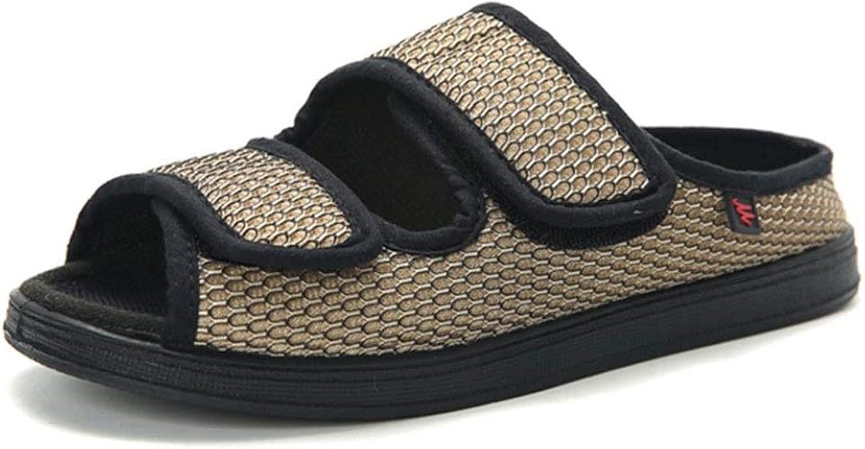 Anoauit Womens Diabetic Shoes, Memory Foam Diabetic Slippers Open Toe