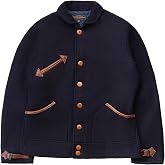Red Tornado 1930s Western Railway Contractor Wool Blend Jacket