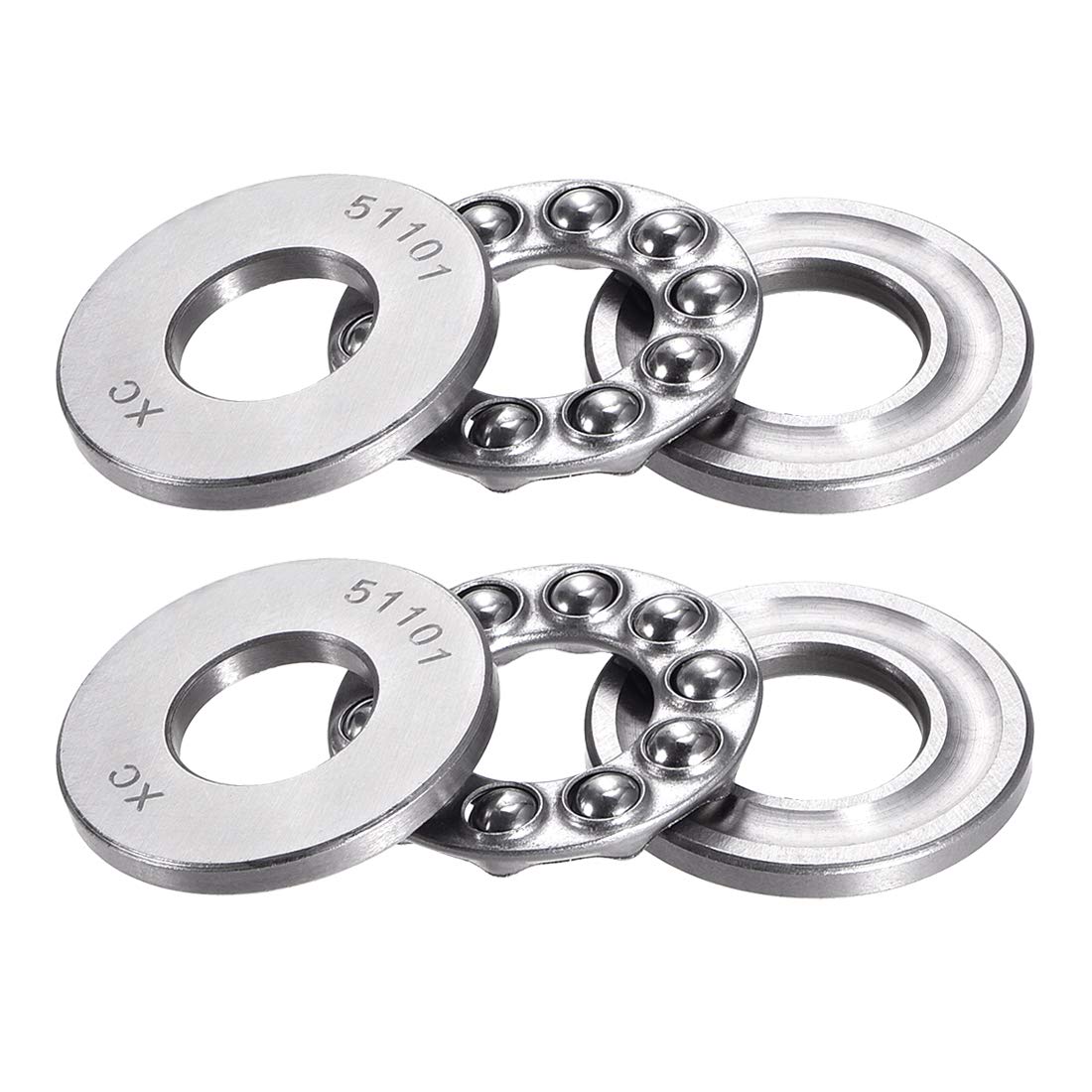 Axiallager / Axialkugellager / Kugellager 51101 12 X 26 X 9 Mm, 1,29