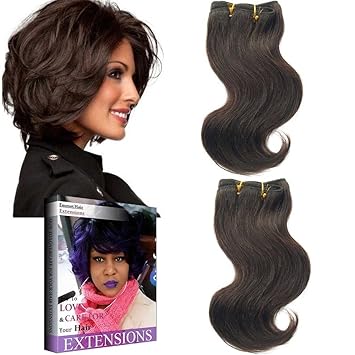 Emmet Brazilian Hair Extension Ombre Colors Virgin Hair Can Be