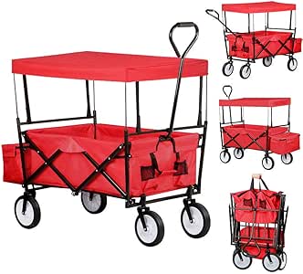 carrito montable con techo