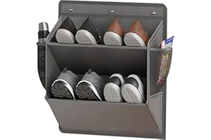 RV Shoe Storage, Wall Mounted Shoe Storage, Space Saving Adhesive Holder For Hat Toy Toiletry, Closet Organization, Laundry E