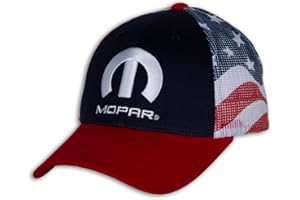 Checkered Flag Sports Mopar Baseball Cap for Men - Logo Car Racing Hat