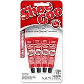 Shoegoo 5510110 Mini Adhesive (4 Pack), 0.18 fl. oz., Clear