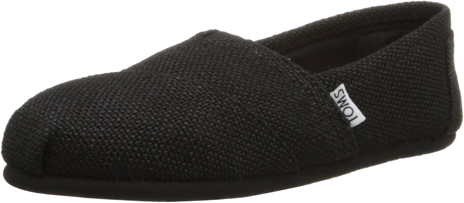 toms womens burlap classic slip ons