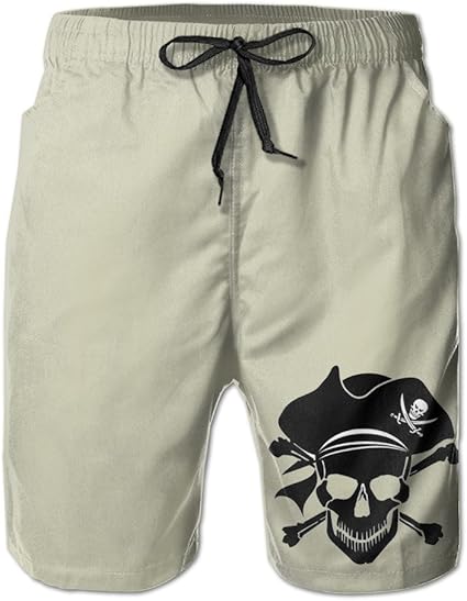 mens skull bathing suits
