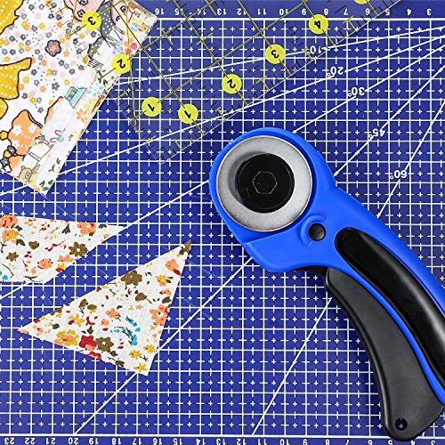 Rotary Cutter Quilting Kit Rotary Fabric Cutter with Safety Lock 5