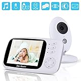 Video Baby Monitor with Camera and Audio,3.5”LCD