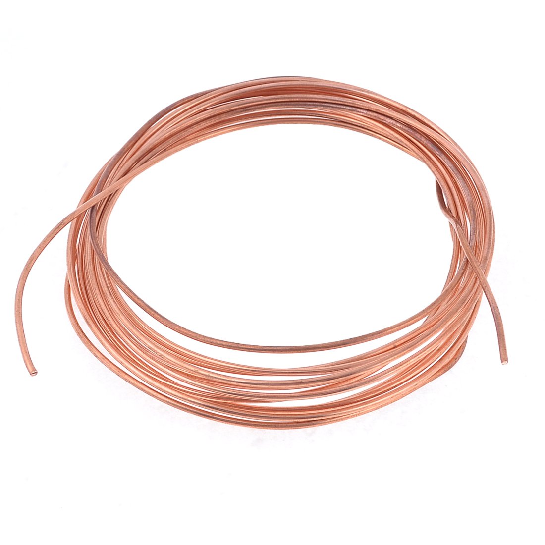 sourcingmap® 4 Meters Round Copper Refrigeration Wire Cable Coil