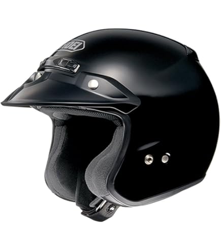SHOEI J.O Mサイズ 黒J0 Shoei J O Black Open Face Scooter Motorcycle Jet Helmet Size