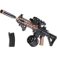 QicoociQ Modified Automatic Electric Gel Ball Blaster – Extended 65+ Foot Range, 7.4V Powerful, Outdoor Games & Toys for Age 14+