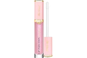 Too Faced Lip Injection Power Plumping Lip Gloss | Vitamin A + E, Vegan + Cruelty Free, 0.22 Fl Oz