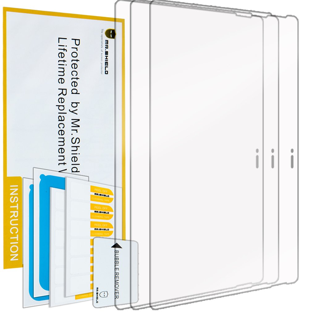Photo 1 of Mr.Shield Designed For Microsoft Surface Pro 3 12 inch Premium Clear Screen Protector [3-PACK] with Lifetime Replacement