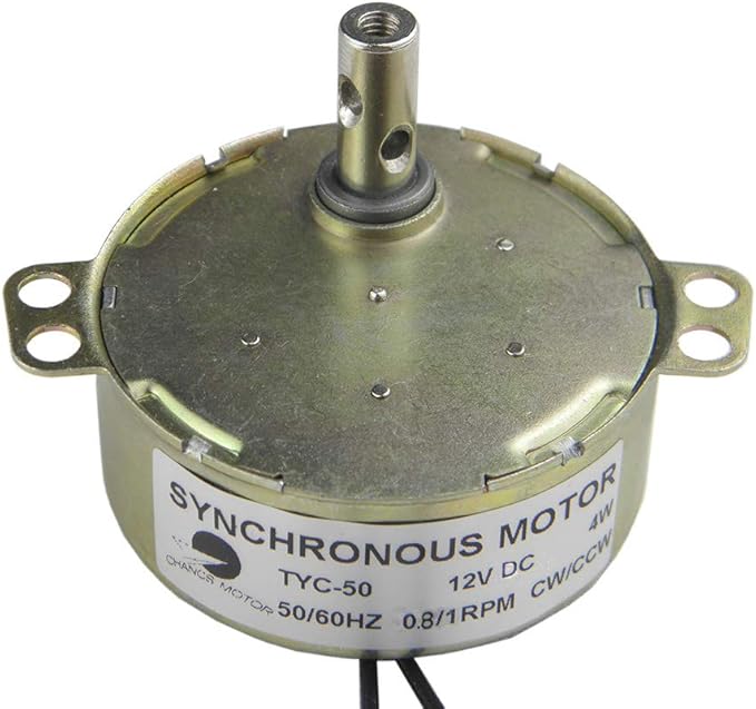 Motore Sincrono TYC-50 AC 12V 20-24RPM - 4W, Per Microonde, Girabicchieri, Progetti DIY - Foto 8