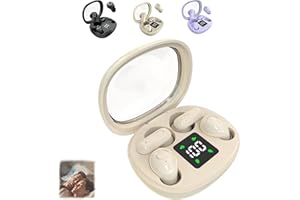2026 Ultra Mini 2-Pack Bluetooth Earbuds, 2 Pairs Semi-in-Ear Mini Sleep Earphones, Bluetooth Earbuds in-Ear Noise Cancelling