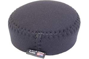 OP/Tech USA Hood Hat – Universal Lens Cap for DSLR & Digital Cameras | Neoprene Camera Lens Hood, Soft Cap for Camera Lens & Protection - PK Mini for Pancake Lens (Black) - Made in USA