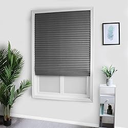 JstDoit Window Shade, Polyester Pleated