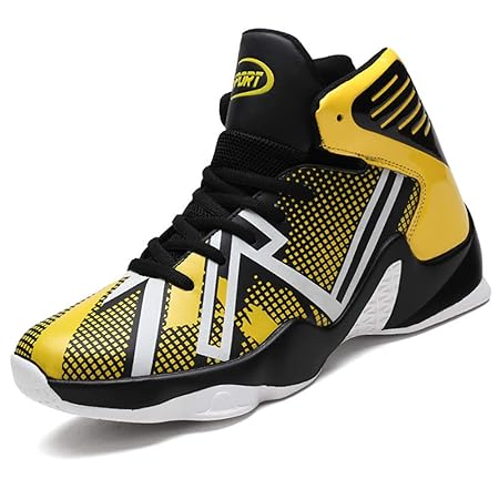 SUKDO Botines De Baloncesto para Hombre, Zapatillas De Baloncesto ...