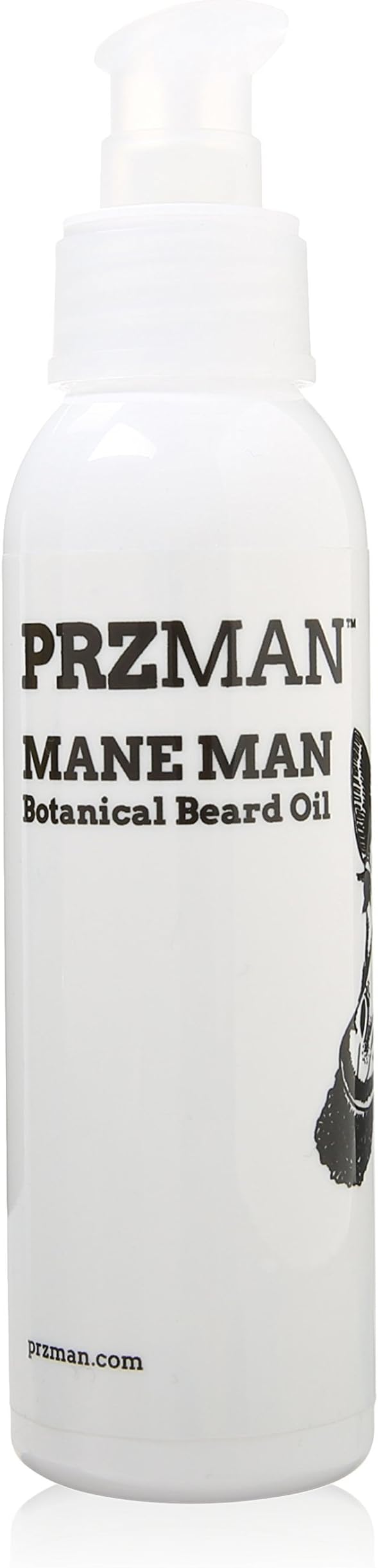 PRZman Mane Man Botanical Beard Oil, 4.05 Ounce