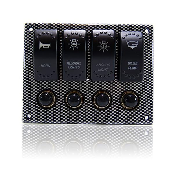 GENSSI-12V-LED-Rocker-Switch-Panel-IP68-Splash-proof-Off-Road-Car-Truck-Marine