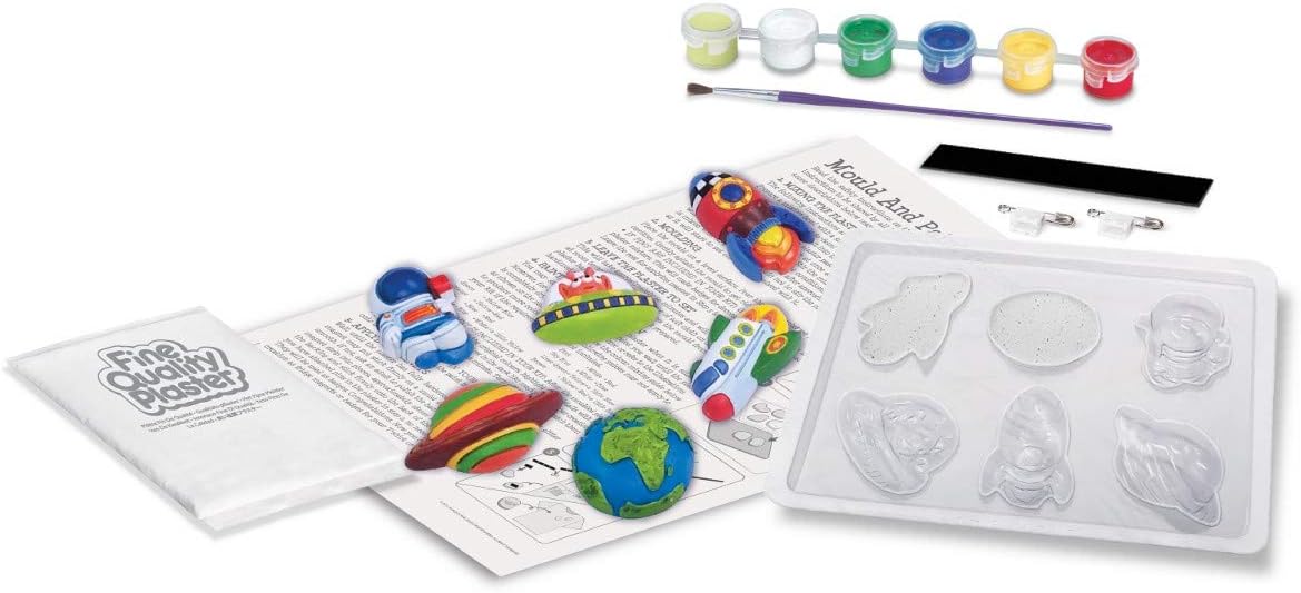 4M Mould & Paint Space Kit, Glow-in-the-Dark - Image 4