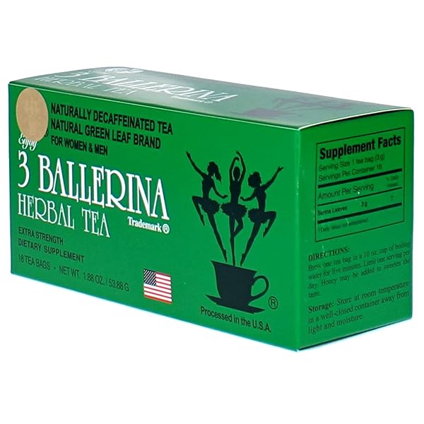3 BALLERINA TEA DIETERS DRINK, EXTRA STRENGTH, 18-COUNT TEA BAGS