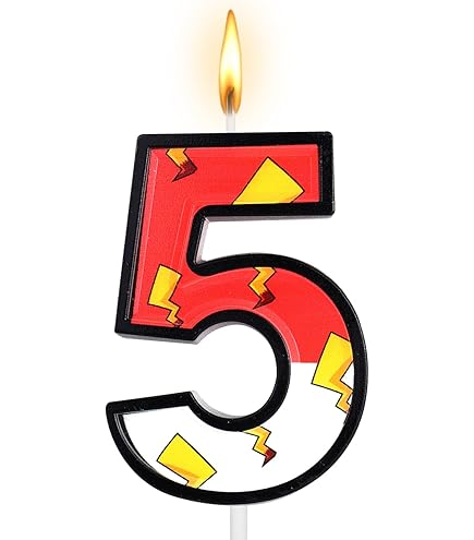 Number 5 Cartoon FEV6 Red And White Birthday Cake Candle Anime Cartoon 5th Birthday Candles Numeral Birthday Cake Topper Cartoon Animated Birthday D 26f89a07 Eb85 4f90 B960 44eb38fb3c13.61c30a00ad27421f0e8a643893e48f86