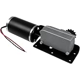 225008 RV Slide Out Motor &amp; Gear Housing Compatible with BAL Accu-Slide Cable Slide Out System, with R25076 R25076-1 RV Slide Out Gear Box and R25075 High Torque Motor for Travel Trailer Camper | 12V