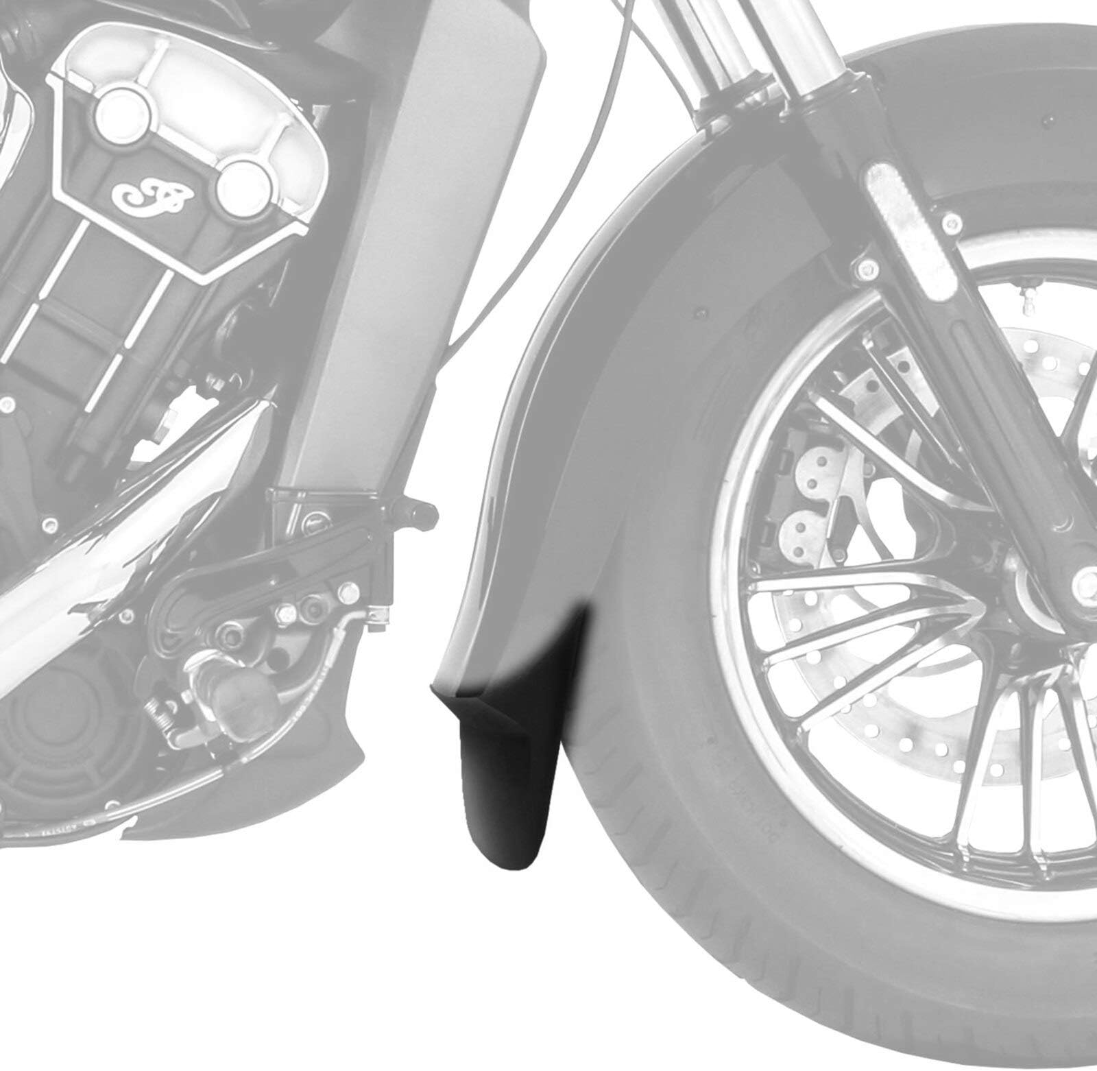 Pyramid Front Fender Extender | Extenda Fenda - Indian Scout 2015-2018
