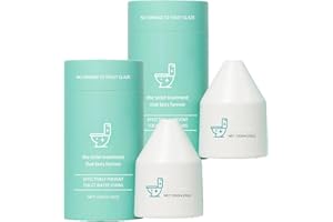 GENERIC Krazy Klean Pro Toilet Bowl Cleaner, Crazy Klean Toilet Cleaner, Automatic Refreshes Toilets, Long-Lasting Cleane Fresh Scent, Crazy Toilets Water Treatment Gel Kit, No Scrubbing Required (2pcs)