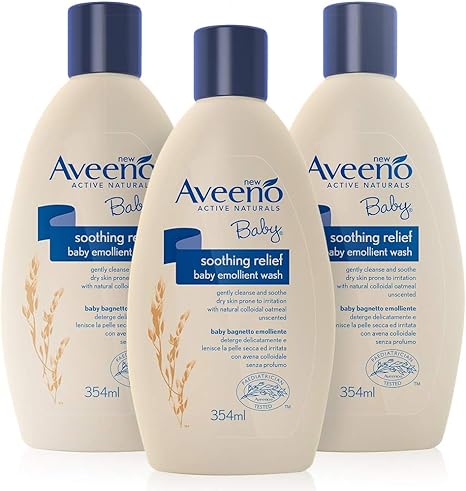 aveeno baby soothing relief emollient wash