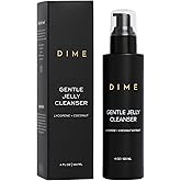 DIME Beauty Gentle Jelly Cleanser, Hydrating Facial Cleanser and Makeup Remover with Vitamin E, Sensitive Skin Face Wash, 4 oz / 120 ml