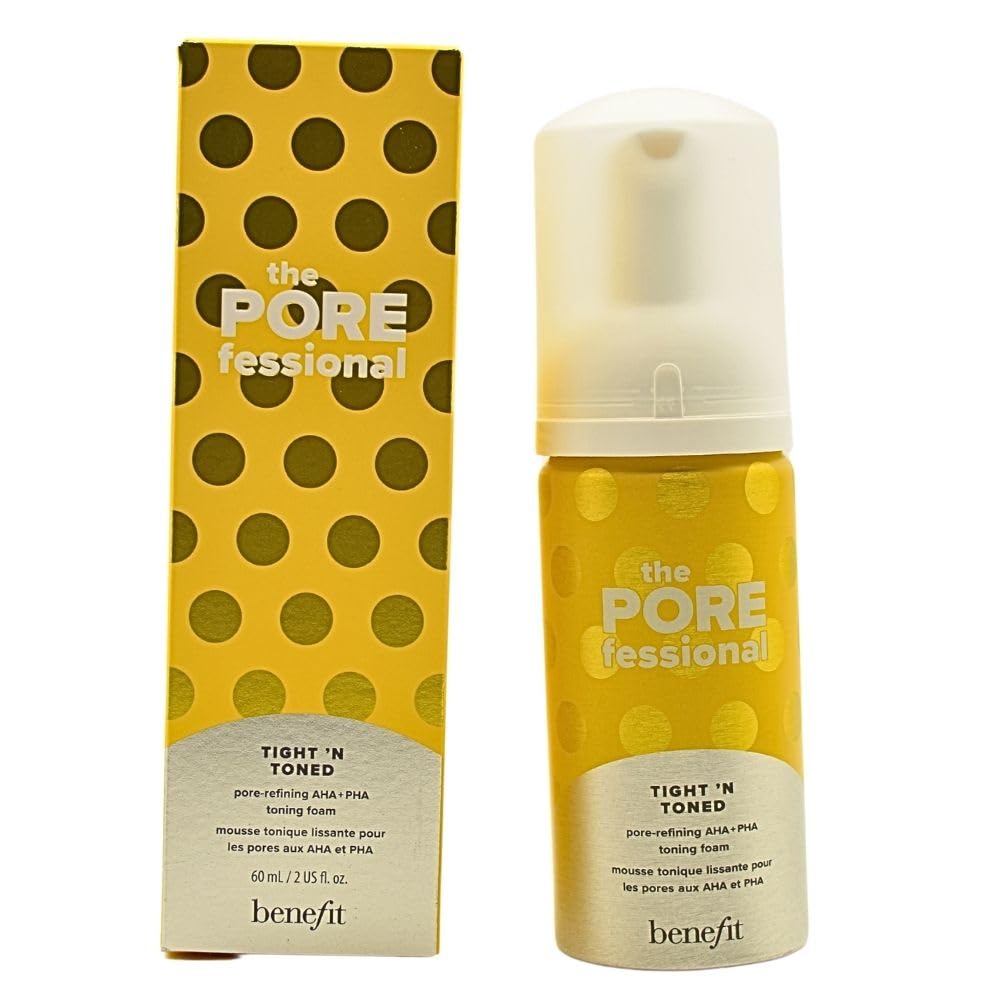 BENEFIT The POREfessional Tight 'N Toned AHA + PHA Toning Foam Mini 60 ml