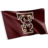 Desert Cactus Texas State University TXST Flag - 3 x 5 Feet Bobcats Banner, Indoor/Outdoor Durable Fabric, 100% Polyester Design (Style 4)