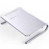 HUANUO Monitor & Laptop Stand - Metal Vented Riser