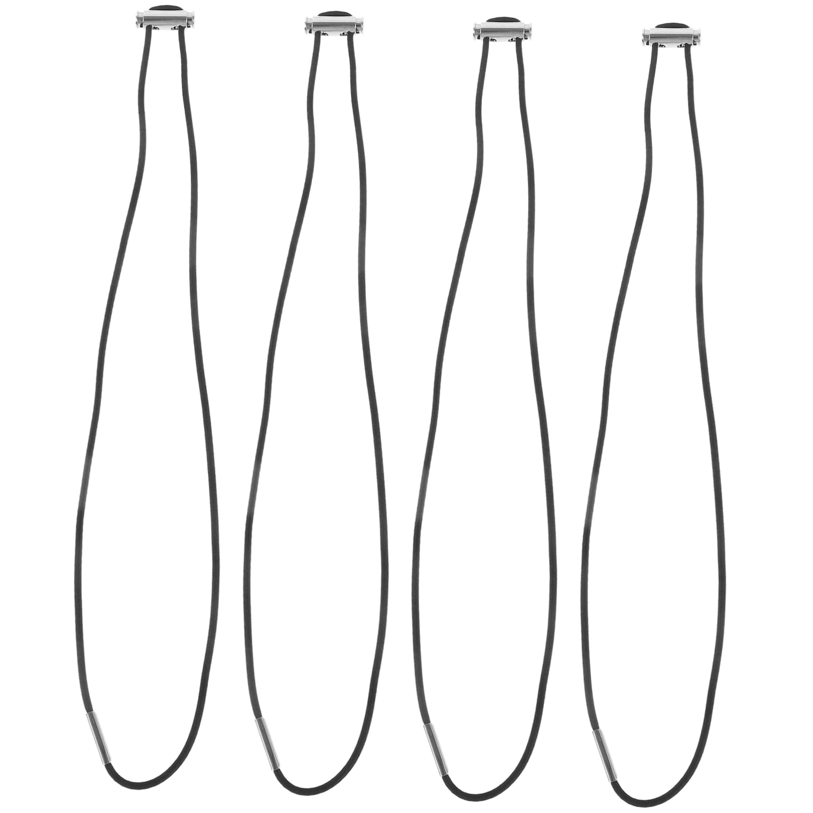 ANDRESLAD 4pcs Adjustable Elastic Bands for Trash Can Garbage Bag Fixing Bands Circumference Lightweight Waste Bin Bag Holders for Easy Waste Management